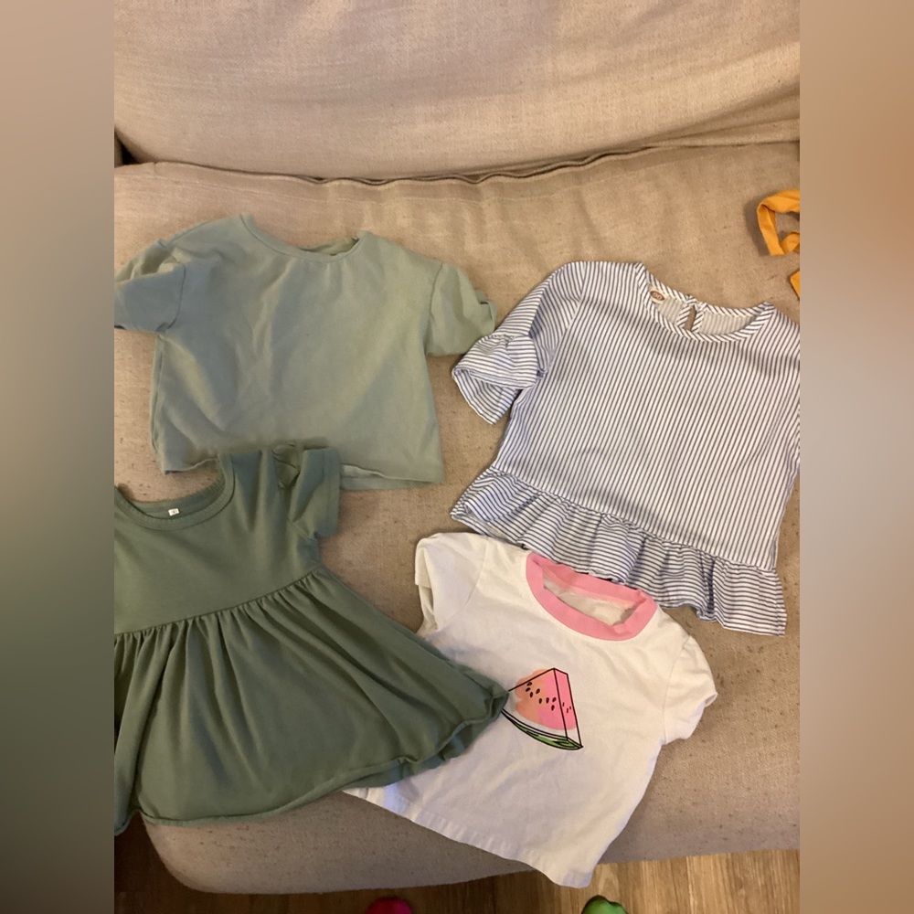 Toddler girl shirt bundle